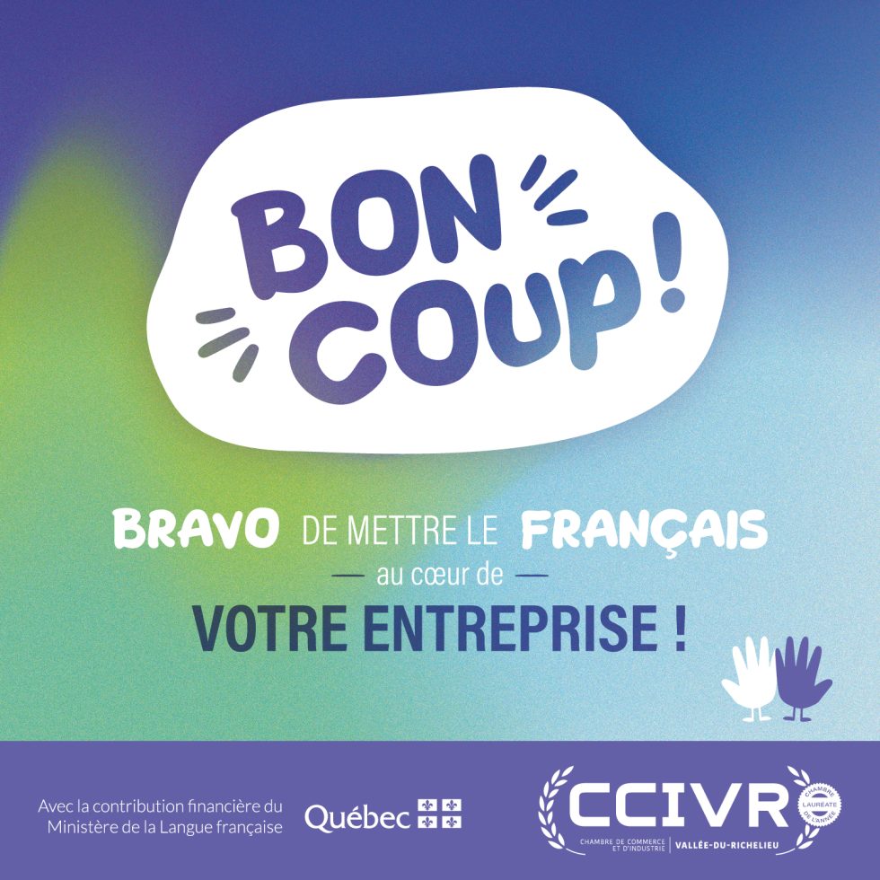 LA CCIVR encourage les entreprises à protéger et utiliser la langue française - CCIVR